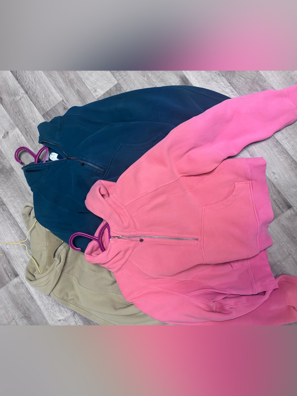 Lululemon crop scuba bundle m/l